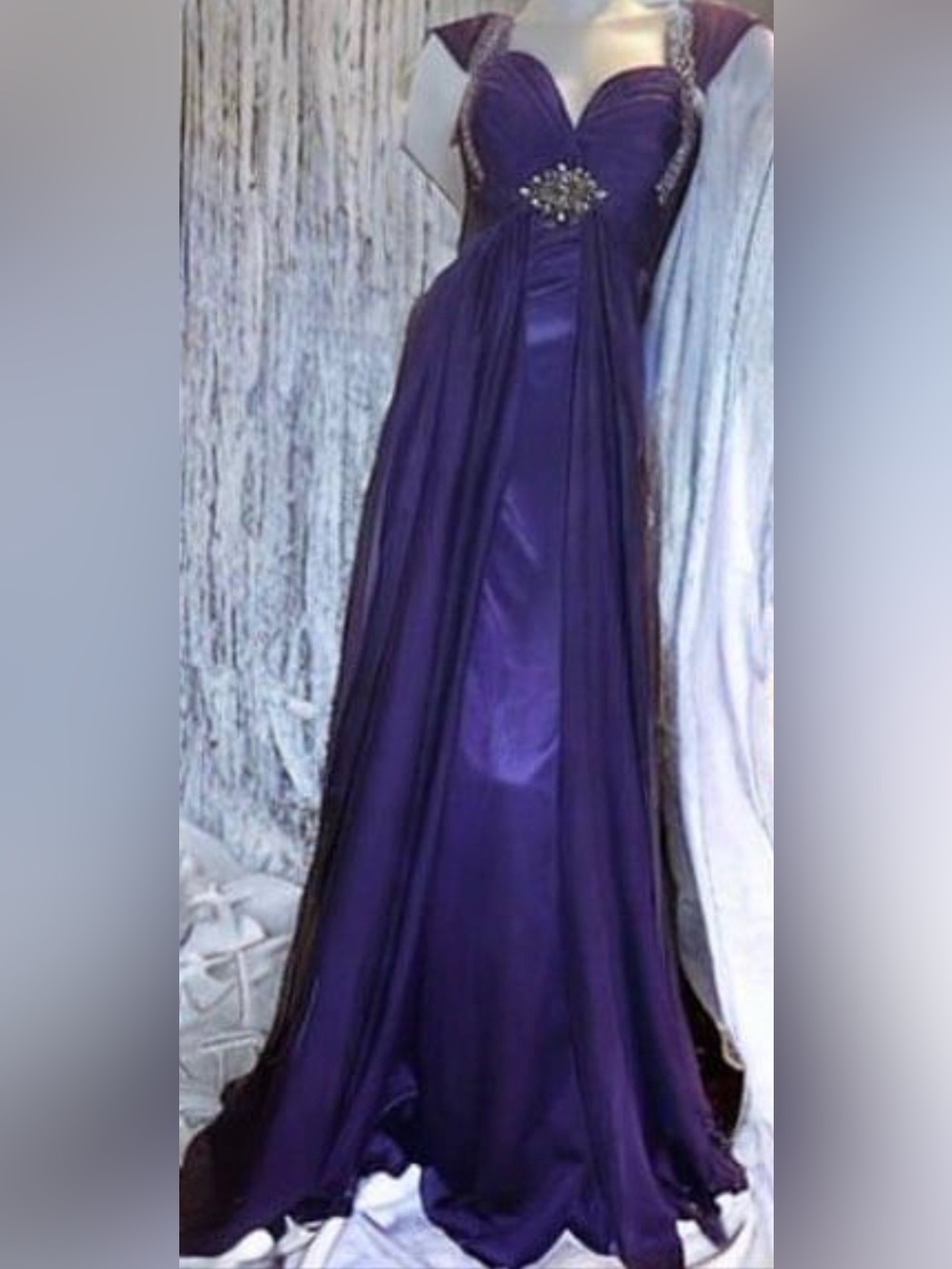 Purple Women’s Evening Dress
